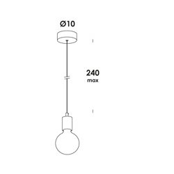 Lampada da Parete Vesoi IDEA 10 / Vellini