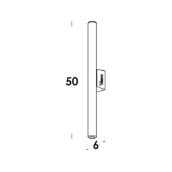 striplin – lampada da parete soffitto essenziale